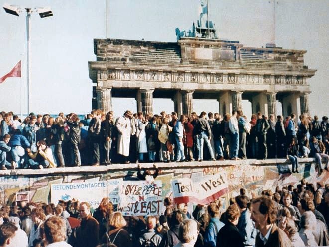 The Fall of the Berlin Wall in 1989