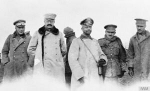 Soldiers during the Christmas Truce of 1914