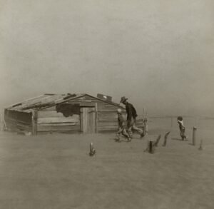 Dust Bowl migration during the Great Depression